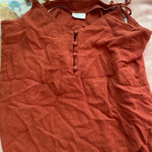 Cute Medium Orange Tank 🍊